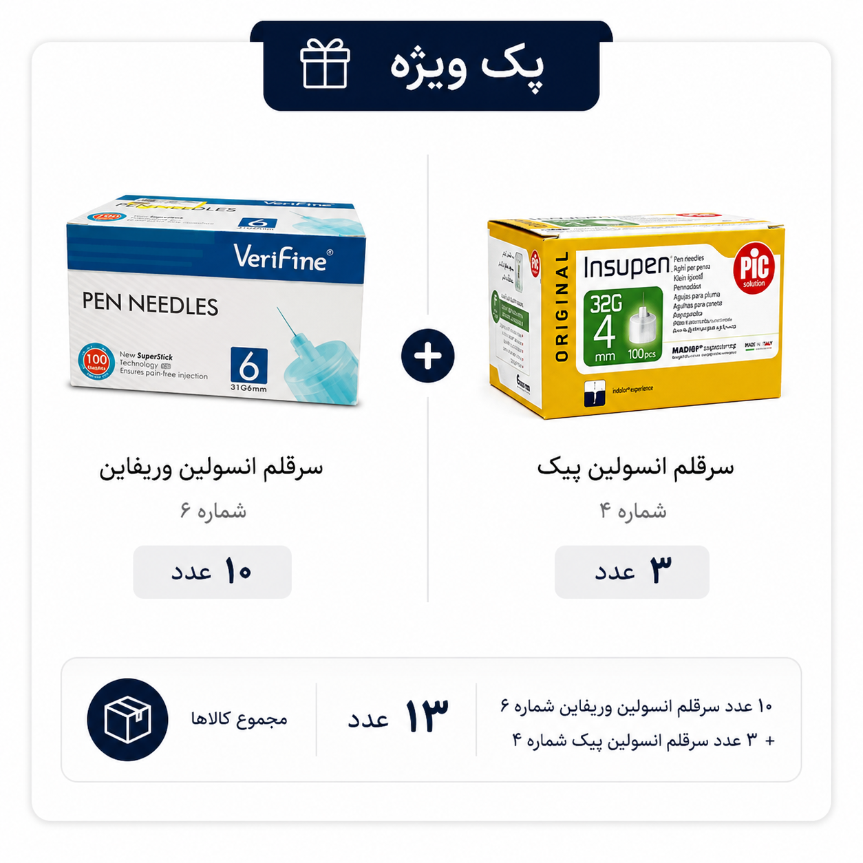 پک سرقلم وریفاین 6 + سرقلم پیک 4