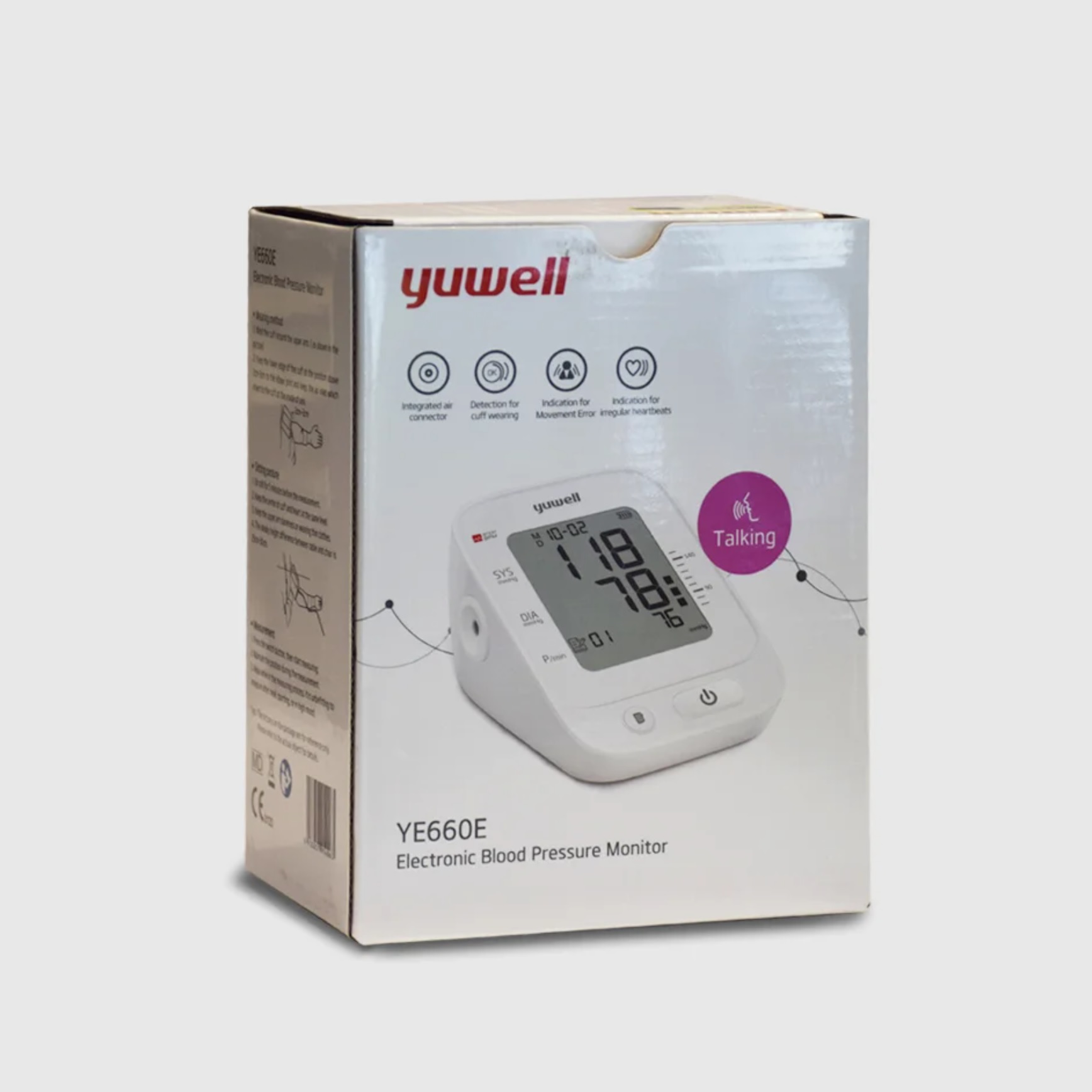 فشارسنج بازویی سخنگو یوول مدل YE660E