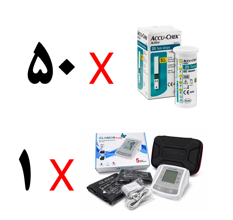 پک نوار اکتیو + فشارسنج گلامور